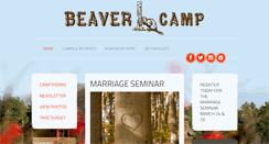 Desktop Screenshot of beavercamp.org